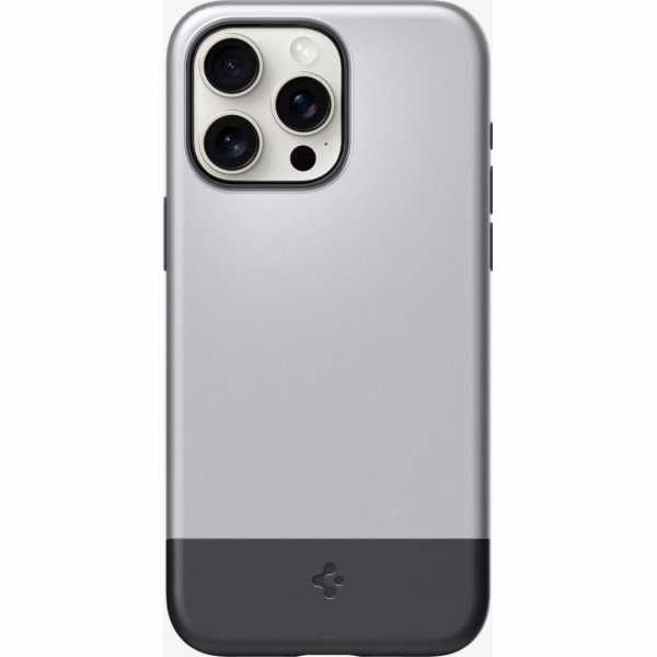 Spigen  Style Armor MagSafe, klasický stříbrný - iPhone 1...