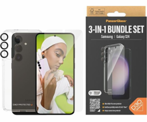 Balíček PanzerGlass  Galaxy S24 (pouzdro+sklo+čočka)