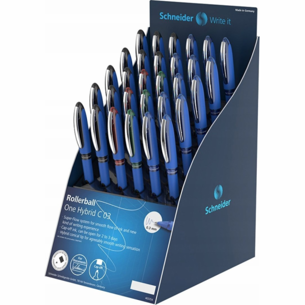 Schneider Display Kuličková pera Schneider 30 x One Hybri...