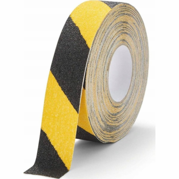 DURABLE Antirutschband DURALINE GRIP+ 50 mm breit schw./gelb