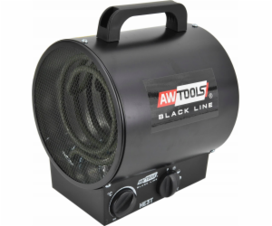AWTools ELEKTRICKÝ OHŘÍVAČ 3KW /BLACK LINE