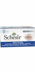 SCHESIR Tuňák s mořským vlkem v želé - mokré krmivo pro kočky - 6x50g