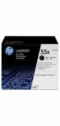 CE255XD HP toner čierny pre LaserJet P3015 dvojité balenie
