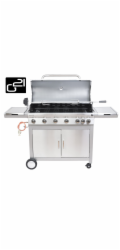 Plynový gril G21 Mexico BBQ Premium line, 7 hořáků + zdarma redukční ventil