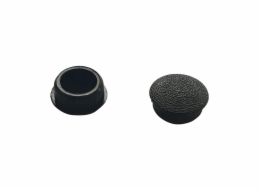 Čepice HAUSHALT F1-72-BLACK, 12 mm, černá, 50 ks.