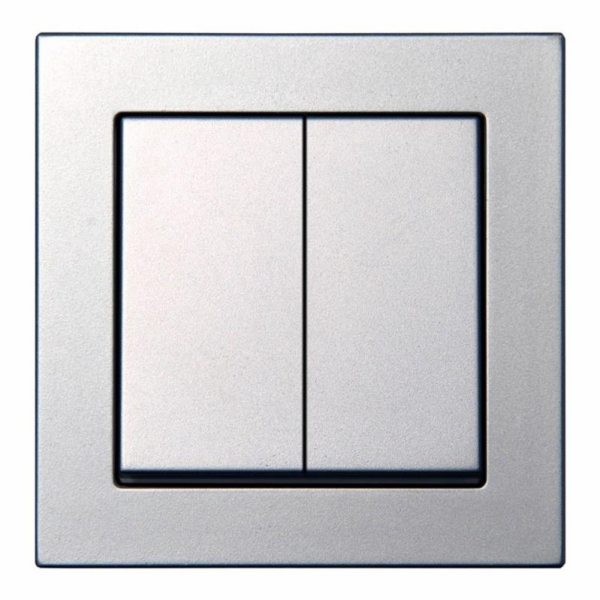 Vypínač LIREGUS EPSILON, 2 klíče, barva kovu
