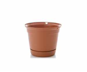 Hrnec Uniplastex Terra UDTW19, plast, O 19 cm, hnědý