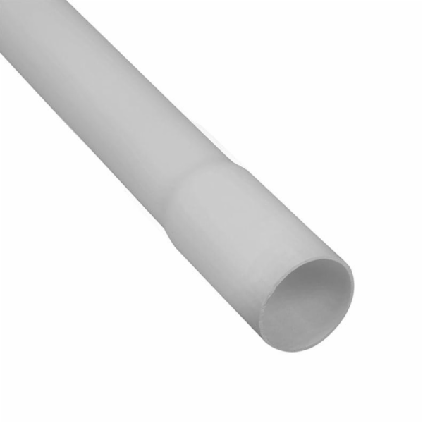 Hladká instalační trubka RLM40, PVC, šedá, 2m