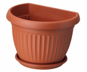 Hrnec Form Plast Dona, plast, O 25 cm, hnědý