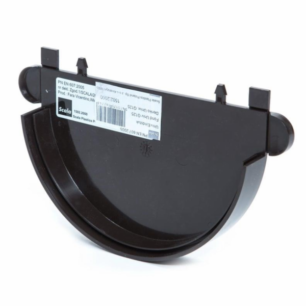 Krytka vpusti Scala, O 125 mm, hnědá