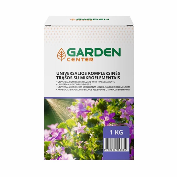 Univerzální rozpustné komplexní hnojivo GARDEN CENTER, 1 kg