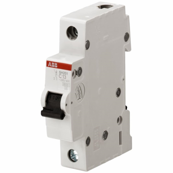 Automatický spínač ABB SH201, 1P, C, 13A, 6kA
