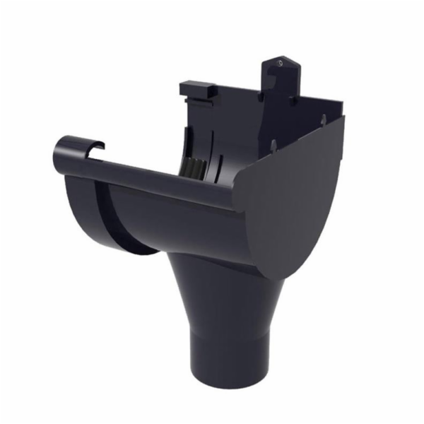 Pravý sklon PVC G80, hnědá