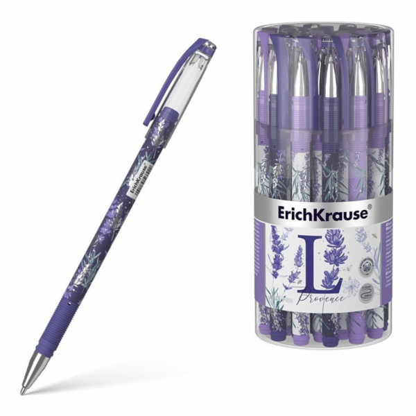 Kuličkové pero Erichkrause Lavender, fialová, 1 mm
