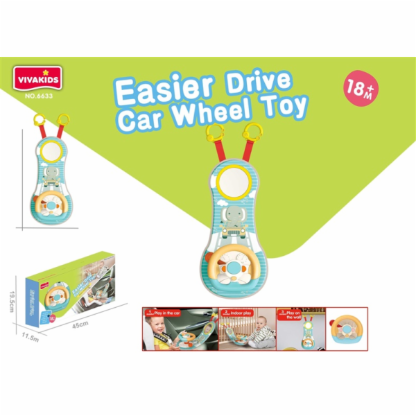 Vzdělávací hračka Auto Wheel Toy MX0385632