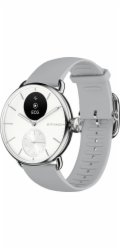 Withings Smartwatch Withings Scanwatch 2 - hodinky s funkcí EKG, měřením tepu a SPO2, dále měřením fyzické aktivity a spánku (38mm, bílá)