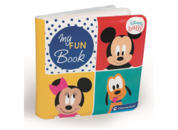 Baby Clementoni - Zábavná knížka DISNEY