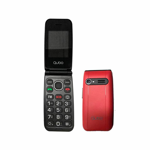 Mobilní telefon QUBO, QUBO NEO NW RD SEN SOS, TLF LCD dis...