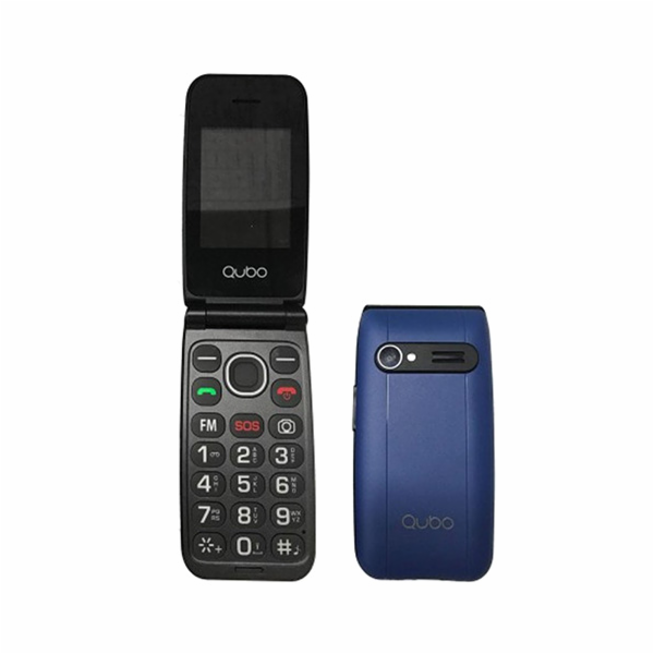 Mobilní telefon QUBO, QUBO NEO NW BL SEN SOS, TLF LCD dis...