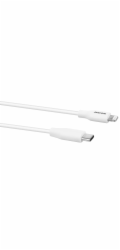 AVACOM MFIC-40W kabel USB-C - Lightning, MFi certifikace, 40cm, bílá