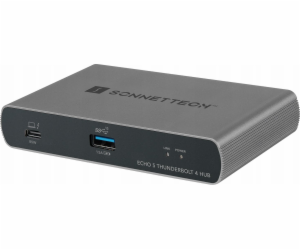 Sonnet Echo 5 Thunderbolt 4 Hub, dokovací stanice (stříbr...