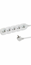 Esperanza ELK207W napájecí prodlužovačka 1,5 m 5 AC zásuvky / AC zásuvek Vnitřní Bílá