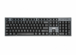 Sada bezdrátové klávesnice + myši IKMS606W černá