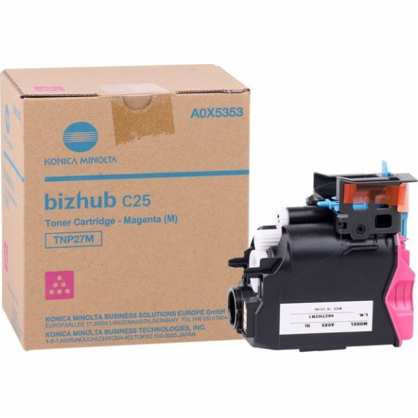 Originální purpurový toner Konica Minolta TNP-27 (A0X5353)