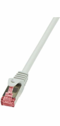 LogiLink Patchcord CAT.6 S/FTP 1,50 m, šedý (CQ2042S)