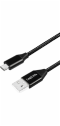 LogiLink USB-A - microUSB USB kabel 1 m černý (CU0144)