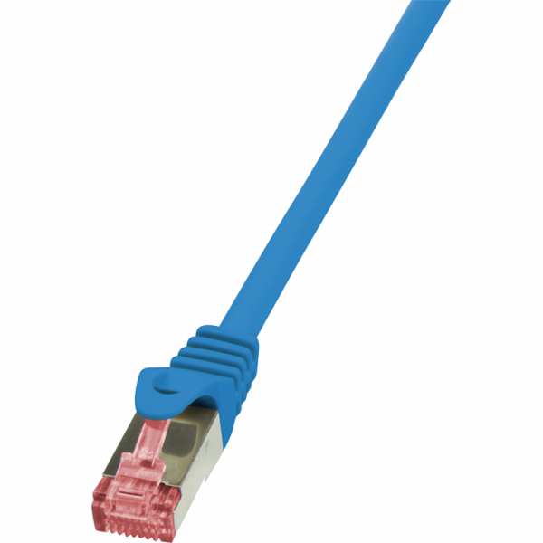 LogiLink Patchcord CAT6, S/FTP, PIMF, 0,25 m, modrý (CQ20...