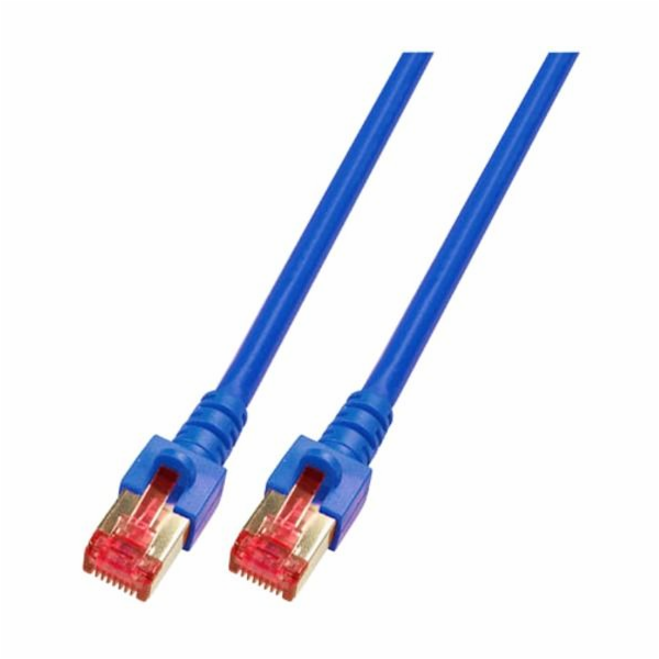 EFB Patchcord, Cat.6, S/FTP, PIMF, modrý, 0,5 m (K5513.0,5)
