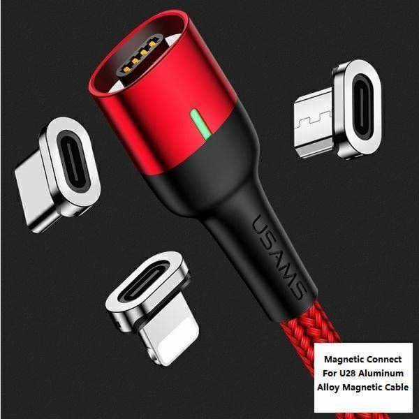USB kabel Usams Lightning – univerzální stříbrný (112219)