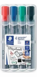 Staedtler STAEDTLER Flipchartmarker Lumocolor 4St Box