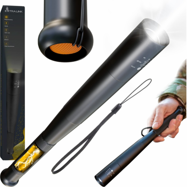 ExtraLink EXTRALINK COMBAT FLASHLIGHT ULTRA BRIGHT LED 10...