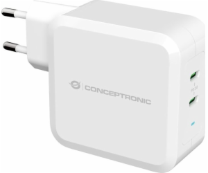Conceptronic CONCEPTRONIC Nabíječka 2Port 100W, USB-C PD ...