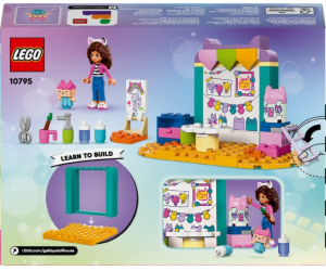LEGO "10795 Gabby s Dollhouse řemeslná zábava s babyboxem...