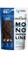 WIEJSKA ZAGRODA Monoprotein line Soft snacks Deer - pamlsek pro psa - 115g
