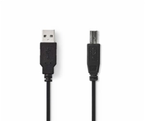 Nedis CCGB60100BK20 - USB 2.0 kabel | A Zástrčka - B Zást...