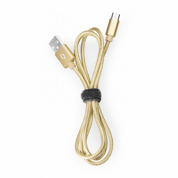 ALIGATOR PREMIUM Datový kabel 2A, USB-C zlatý
