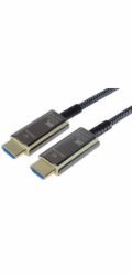 PremiumCord Ultra High Speed HDMI 2.1 optický fiber kabel 8K@60Hz,zlacené 25m