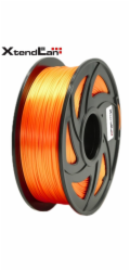 XtendLAN PLA filament 1,75mm lesklý oranžový 1kg