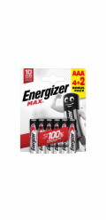Energizer MAX - Mikrotužka AAA/4+2 zdarma