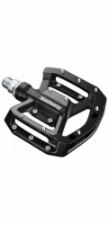 Pedály SHIMANO PD-GR500 bez zarážek a odrazek - černé
