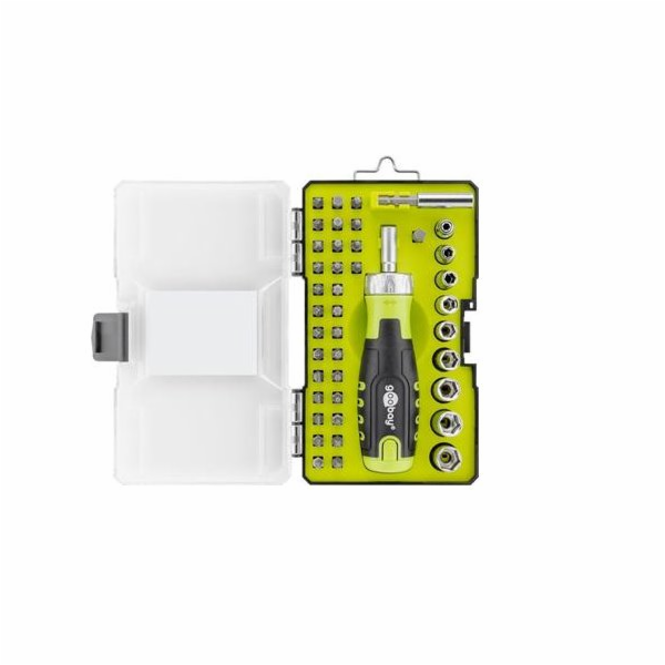 Set šroubováku a 41ks bitů s možností uschovat 12 bitů v ...