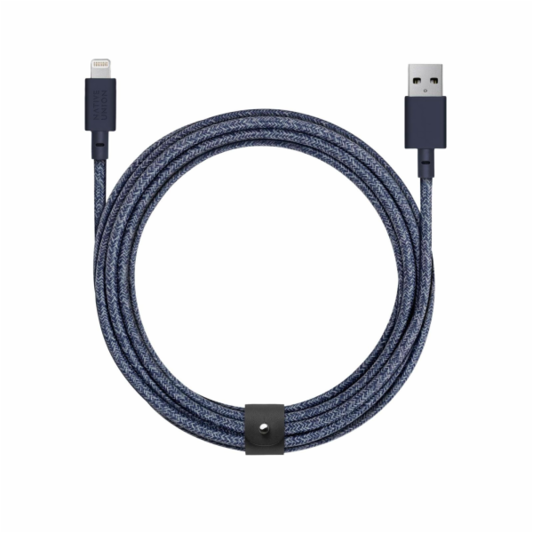 Native Union Belt Cable USB-A to Lightning 3m Indigo Blue