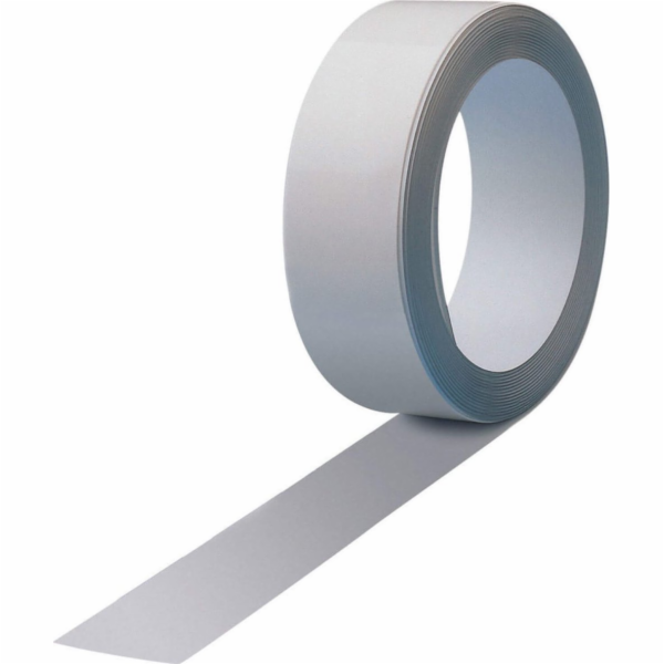 Maul  Magnetband 5m weiß selbstklebend