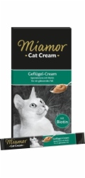 MIAMOR Cat Cream Poultry - pamlsek pro kočky - 6x15g