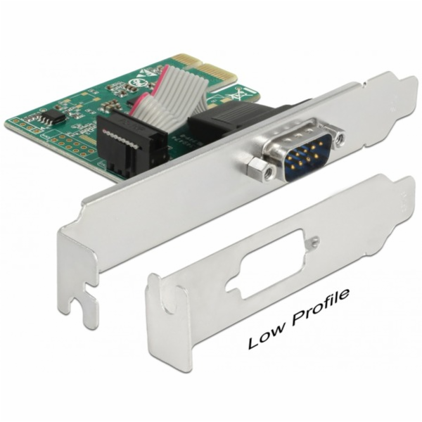 DeLOCK PCIe > 1 x sériový adaptér RS-232