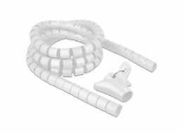 DeLOCK spirálová hadice s natahovacím nástrojem, 2,5 metru x 30 mm, kabelová hadice